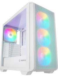 Rampage CRAFT Beyaz Mesh Type-C*1+Usb3.0*2+Hd Audio 1*14CM+3*12CM ARGB Fan ATX Mid-T Gaming Oyuncu Kasası PSU YOK